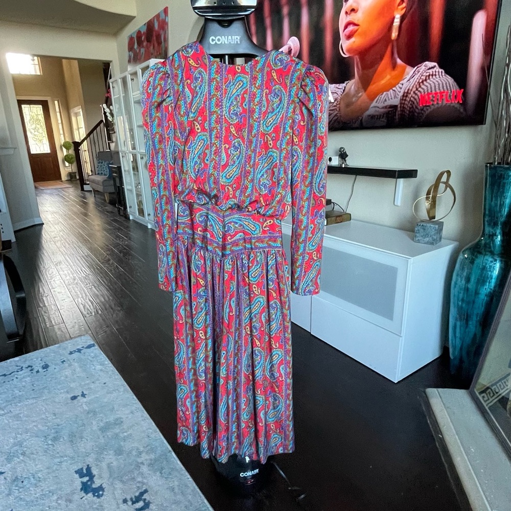 Megan Moore Dress (Old is Gold) Size 4